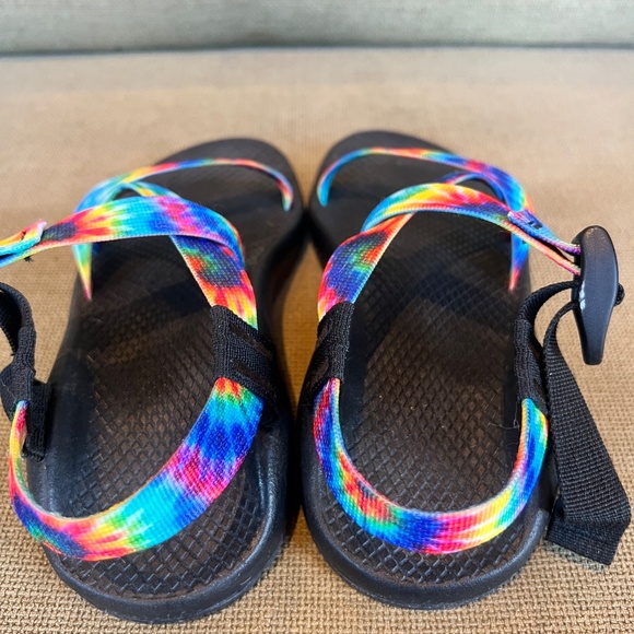 CHACO WOMENS Z/1 CLASSIC SANDAL TIE DYE SIZE 6 LIKE NEW - Picture 8 of 8